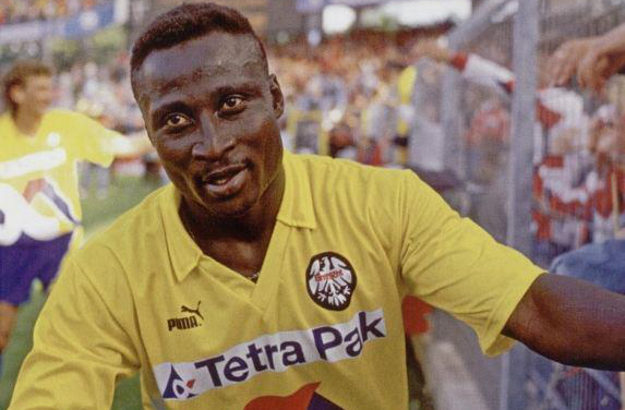 Bundesliga club Eintracht Frankfurt pays tribute to Tony Yeboah on his 54th birthday