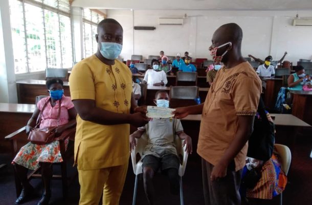 E/R: New Juaben South Assembly donates GHS64,000 to PWDs