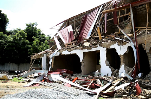 President Buhari blamed for demolition of Nigeria High Commission building in Ghana