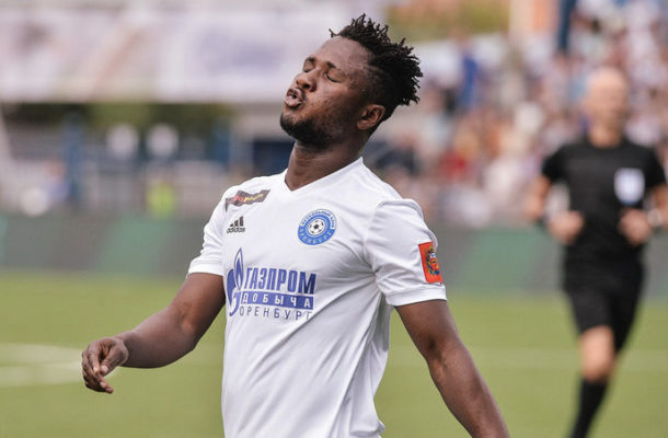 Ghana’s Joel Fameyeh bids Russian Premier League farewell with a goal