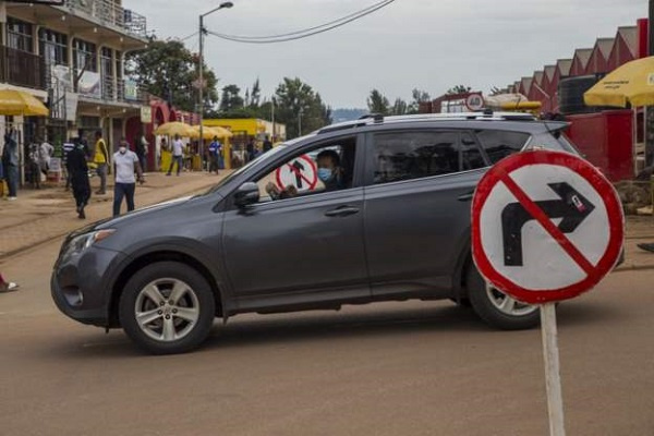 Rwanda testing for coronavirus on the streets