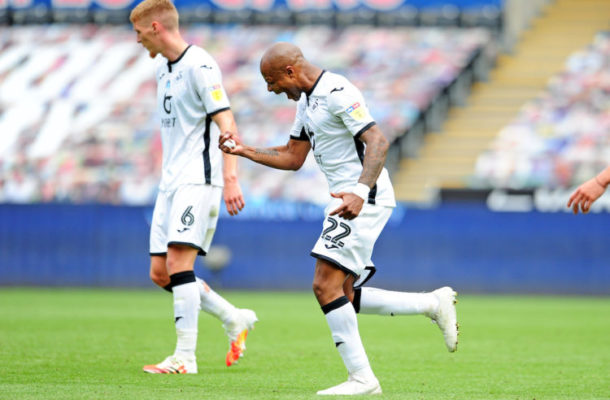 Andre Ayew scores 14th league goal in Swansea City win