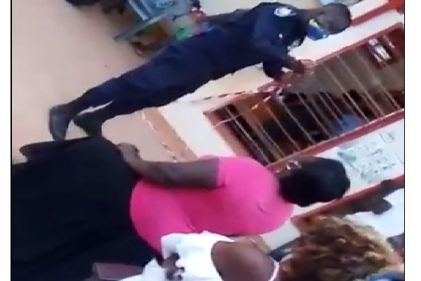 Police identifies and probes officer who slapped woman in viral video