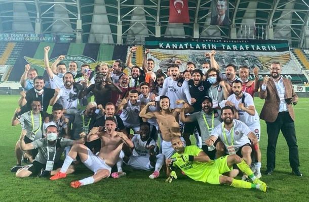 Attamah Larweh helps Fatih Karamagrumruk make Turkish Super Lig play-offs finals