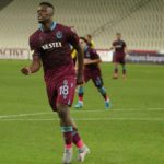 Caleb Ekuban scores in Trabzonspor's 2-1 defeat