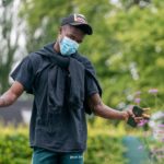 Ghanaian winger Christian Conteh visits new club Feyenoord's training for the first time