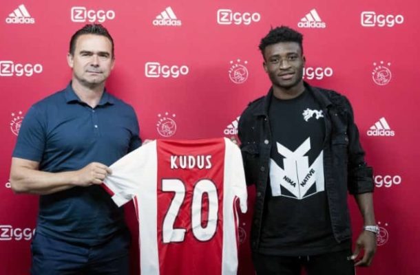 Nordsjaelland youth team coach Didi Dramani tips Ajax new boy Kudus for greatness