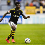 Ghana's Ebenezer Ofori injured in fierce Sweden derby