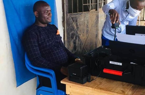 Ejisu parliamentary candidate John Kumah acquires new voters' ID card