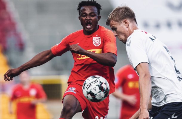 Isaac Atanga provides assists in Nordsjaelland's 1-1 draw