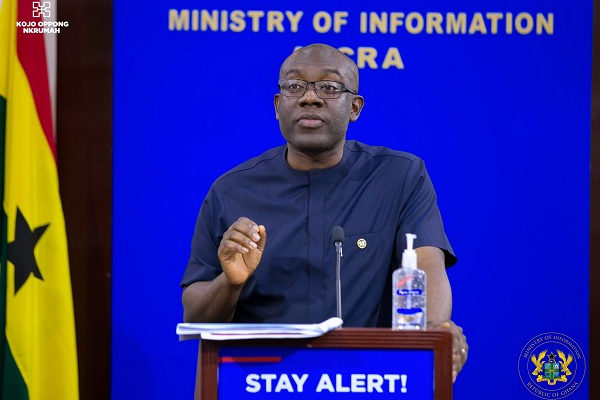 Akufo-Addo has no plans to sack Domelovo - Information Minister