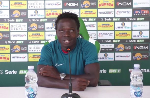 I'm happy in Trapani and ready to give my best - Moses Odjer