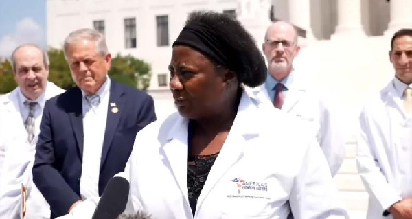 Nigerian joins American frontline doctors to advocate hydroxychloroquine treatment for coronavirus