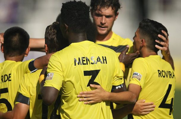 VIDEO: Ropapa Mensah nets first goal for his USL side Pittsburgh Riverhounds