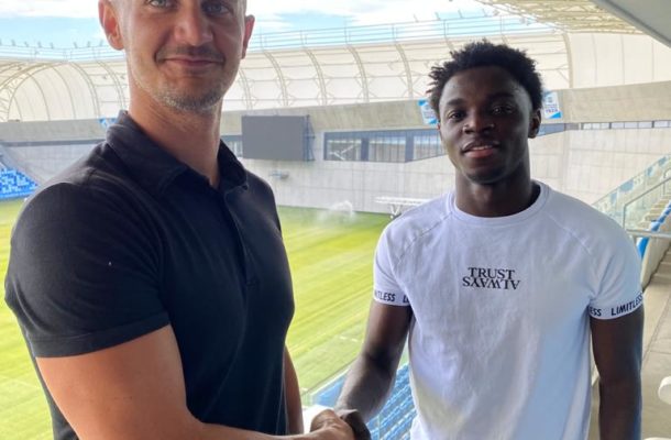 Ghanaian youngster Clinton Osei joins Hungarian giants MTK Budapest