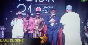 #VGMA21: Kuame Eugene wins Artist of the Year