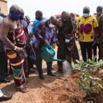PHOTOS: Akufo-Addo cuts sod for new projects