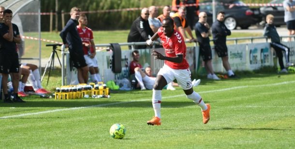 Ghana's Raphael Dwamena score on Vejle BK debut