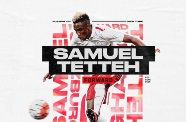 Samuel Tetteh completes loan switch to New York Redbull