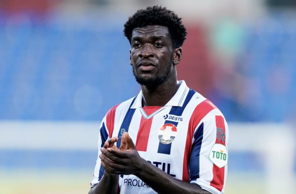 Ghanaian striker Kwasi Okyere Wriedt scores for Willem II in VV Venlo win