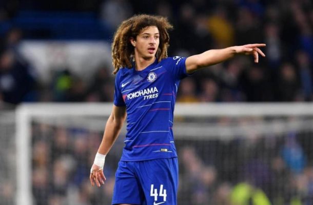 Chelsea's Ethan Ampadu on his way to Fulham