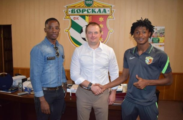 ‘I want to be part of the legends of this club’- Najeeb Yakubu tells Vorskla fans after signing new deal