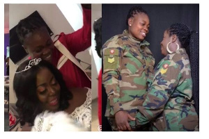 Ghanaian military lesbian couple who got married detained, facing court-martial