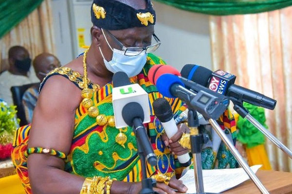 Thank you for giving us identity - Oti chiefs to Akufo-Addo