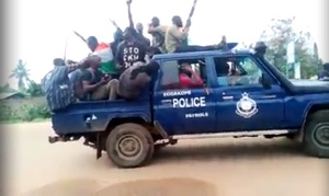 How Western Togolanders paraded in a stolen Ghana Police vehicle