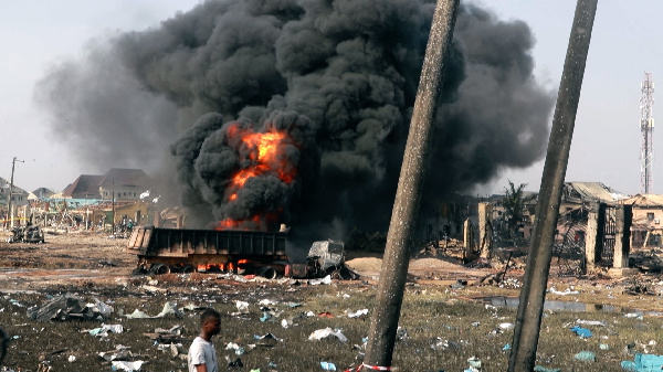BBC Africa Eye uncovers new evidence that contradicts official explanation for Lagos explosion in March
