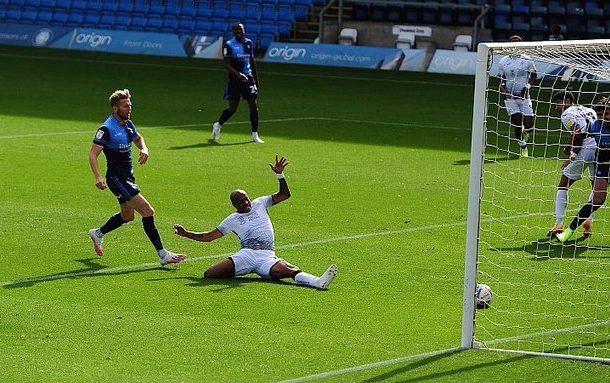 VIDEO: Andre Ayew scores and assist as Swansea beat Wycombe Wanderers 2-0