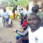 Greater Accra Wheelchair Basketball Team pays visit to recovering national coach