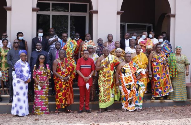 The Greater Accra Regional House Of Chiefs receives orientation on health