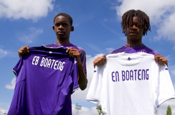 Ghanaian teenage twins sign professional contract with Anderlecht