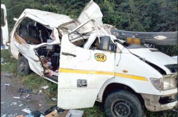Six die in gory accident at Mpaha Junction in Savannah Region