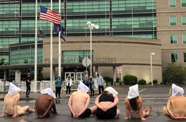 US: Naked protesters demand justice after Daniel Prude's death