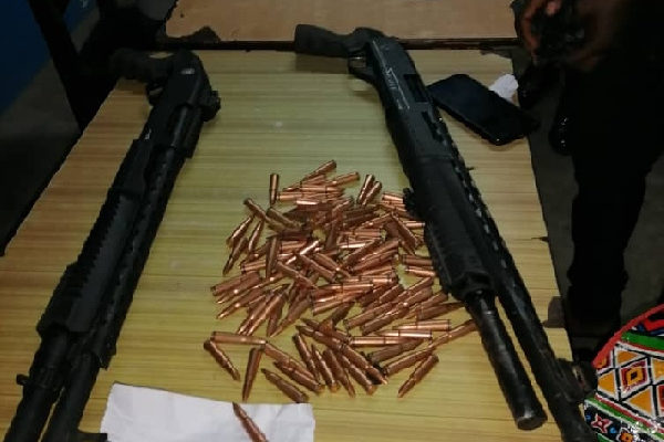 Lashibi bank robbery: Police retrieves weapons, AK47 ammunition