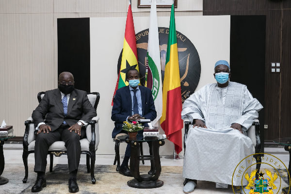 'Thank you' – Mali’s interim President tells Akufo-Addo