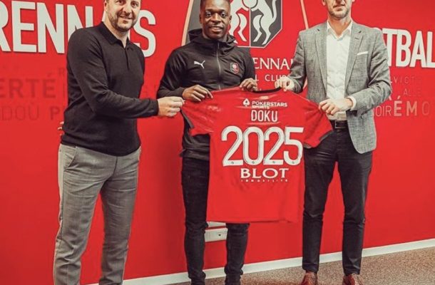 OFFICIAL: Jeremy Doku signs for Stade Rennes