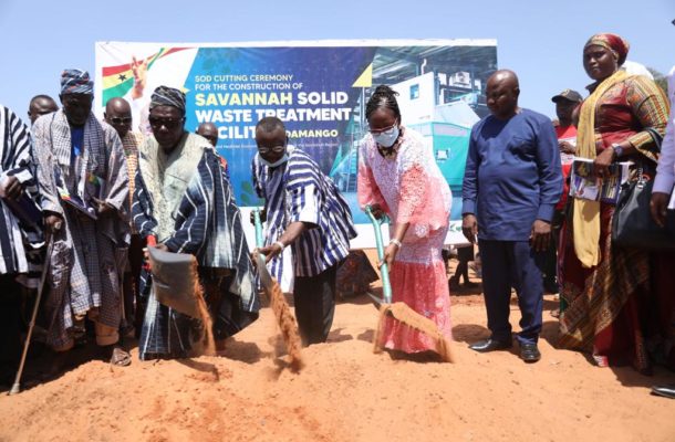 Savannah Region to benefit from the Nationwide construction of solid waste treatment facility