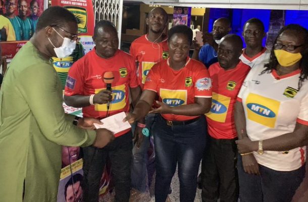 Kotoko supporters in Greater Accra pledge to provide 600 bags of cement for Adako Jachie Training Complex
