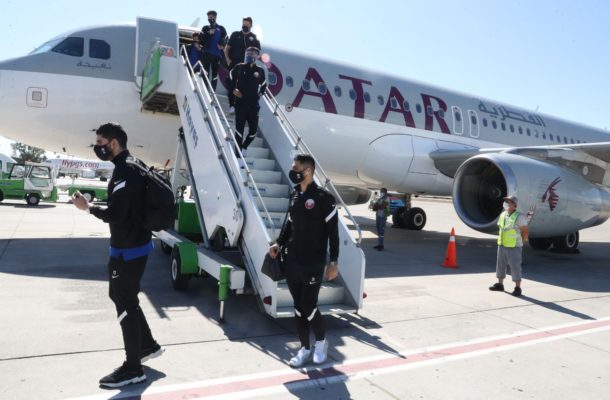 Qatar arrive in Turkey ahead of Black Stars friendly match