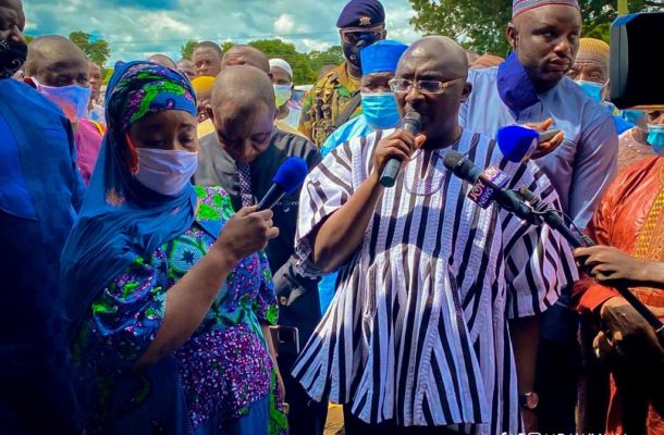 Vice President Bawumia consoles North East flood victims