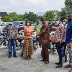 2020 elections: Atiwa East MP Abena Osei donates 13 motorbikes to boost campaign