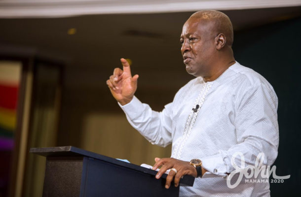 Youth unemployment is national security threat- John Mahama