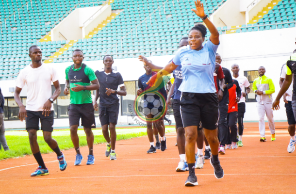PHOTOS: Northern sector Referees undergo fitness test