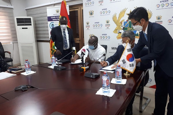 Ghana signs concessional loan with Korea