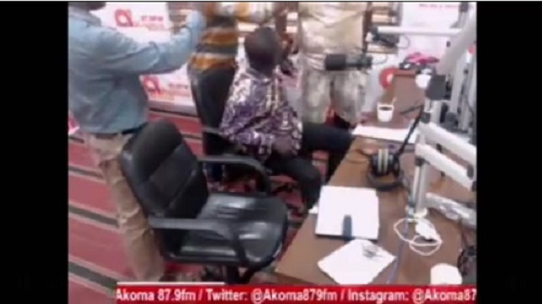 NDC’s Yamoah Ponkor nearly slaps Bantama MP live on Akoma FM