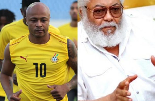 Ghana captain Andre Ayew dedicates victory to the memory of late President Rawlings