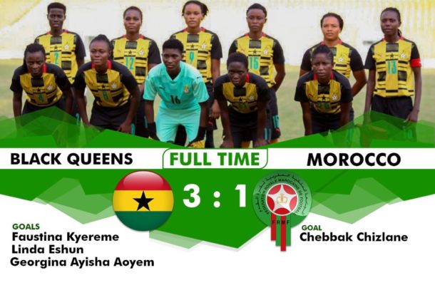 Black Queens defeat Morocco 3-1 in International friendly